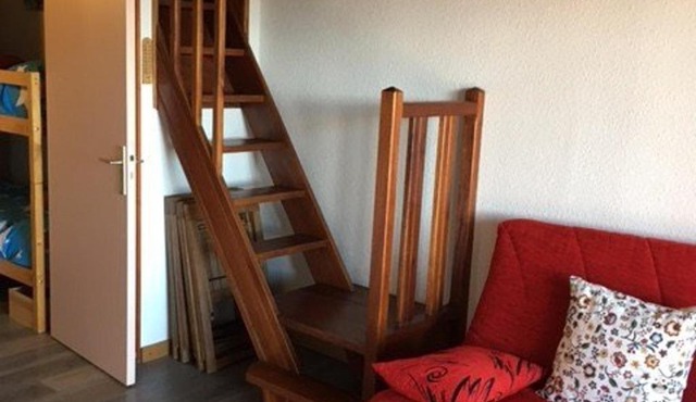 Charmant T2 cabine 6 pers. avec balcon sud, parking privatif à Bolquère - FR-1-592-8