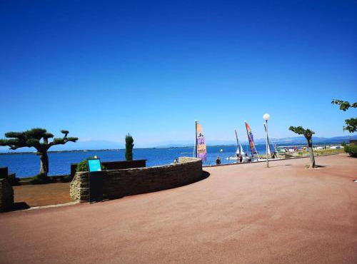 Charmant T2 Cabine avec terrasse et piscine à Port Barcarès - FR-1-195-13
