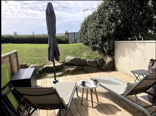 Charmant T2 direct plage