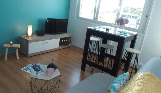 Charmant T3 au cœur de Bayonne, vue sur l'Adour