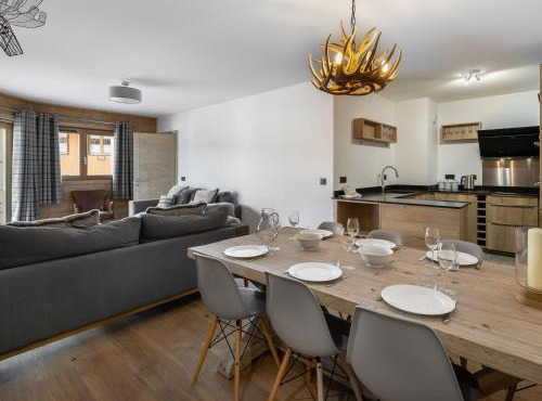 Charmant T3 cabine à Courchevel, parking inclus - FR-1-563-43