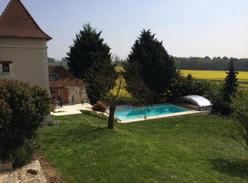Charmante demeure du 17e en Touraine avec piscine privative - FR-1-381-368