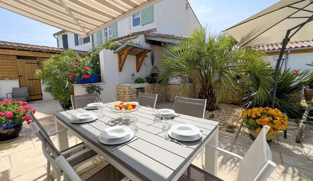 Charmante location en 2 parties dans le village de Loix