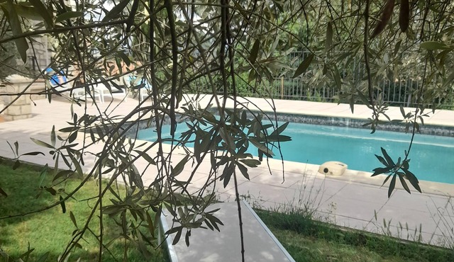 Charmante Maison de Campagne Arborée Avec Piscine