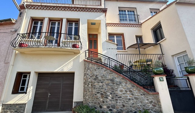 Charmante Maison Village Rooftop Panoramique 5 m Pied Plage & Centre 8 Pers