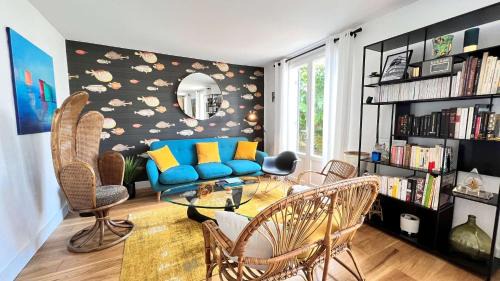 Charmante maison avec annexe - jardin - parking - proche plages