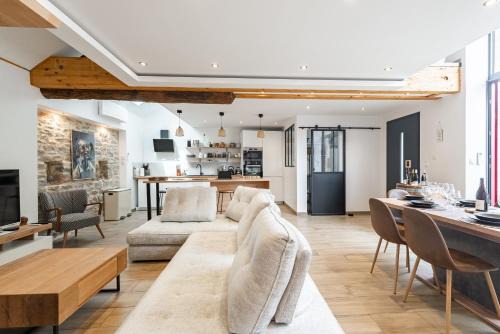 Charmante Maison Climatisée avec son Jardin à 10 minutes de DIJON