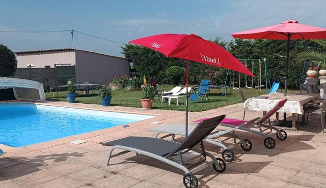 Charmante maison avec piscine