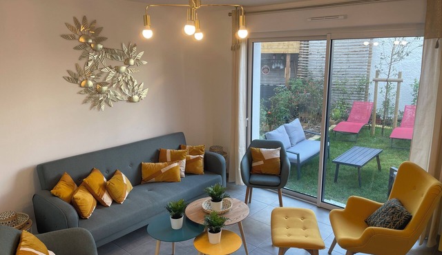 Charmante Maison Familiale Entre Plage et Parc