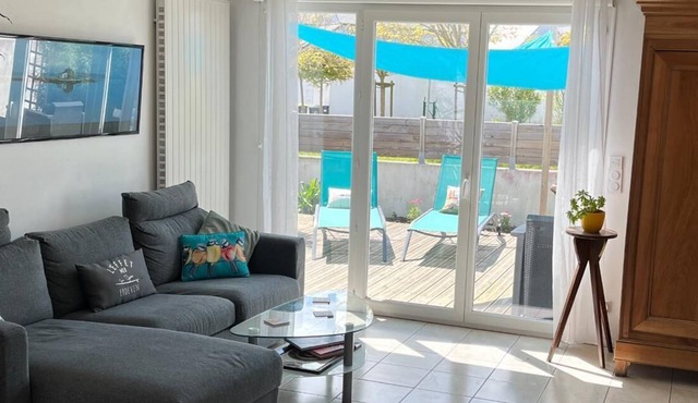 Charmante Maison Idéale Pour vos Vacances Proche Plage, Bourg, Golf