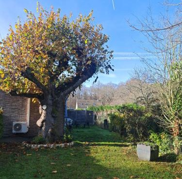 charmante maisonnette & jardin non clos proche forêt