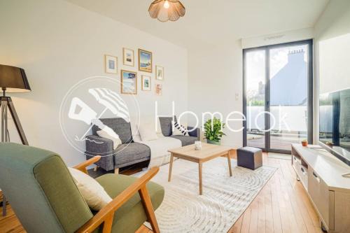 Charme & lumière duplex au bourg de Gestel