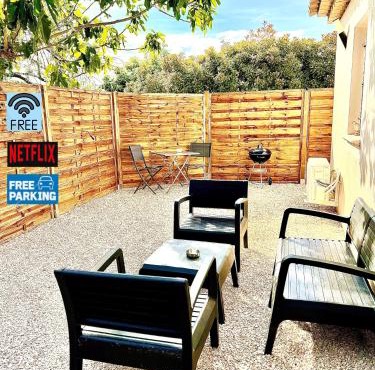 Charment 2 Pièces indépendant villa