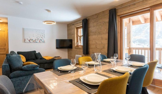 *Charmette: Duplex 4 Pièces, 8 Pers, 3 Ch, Parking Souterrain, Balcon* - FR-1-291-883