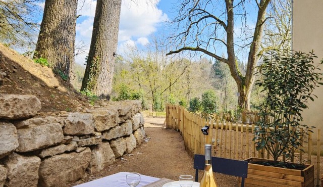 Charming studio with terrace - haven of peace near Lyon-Pets accepted