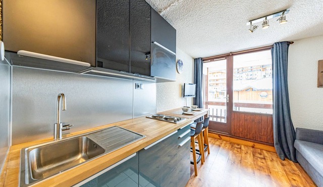 Charming studio near slopes, fully equipped, for 2 people