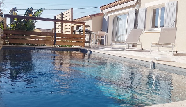 Charming villa in a peaceful village at the gateway to the Cévennes and Uzès.