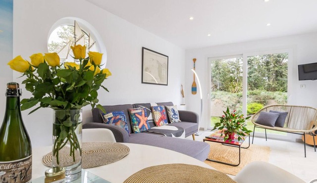 Charming house with garden near the beach