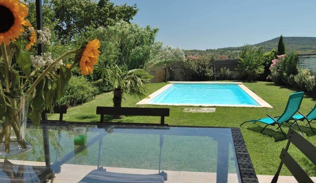 Charming house with private pool, not shared near Vaison la Romaine