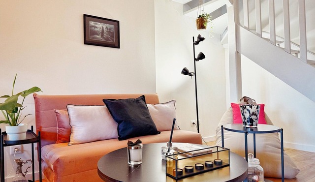 Charming house 51 m2 on cellar renovated with air conditioning 10 minutes from Cluny 2 people