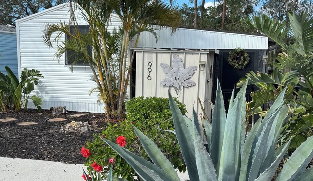 Charming 1 Bed 1 Bath Cottage in wonderful Sun Outdoors Sarasota that sleeps 6.