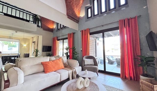 Charming 1-bedroom villa in Ras Al Khaimah with fitness room, AC
