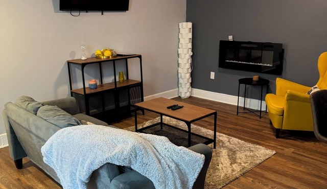 Charming 1-bedroom apartment with WiFi, close to the hospital in Greenwood