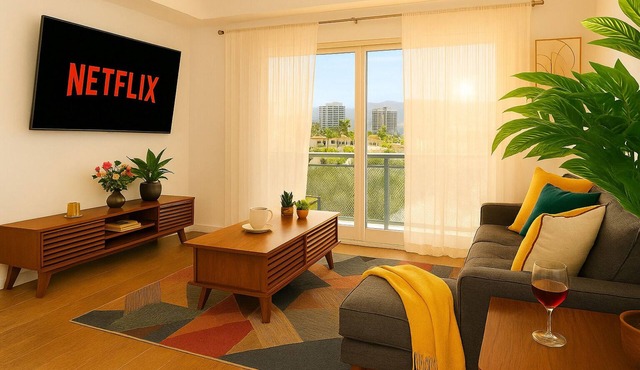 Charming 1-bedroom apartment in fabulous Glendale with fitness room, AC