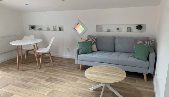 Charming 1-bedroom apartment in beautiful Roques with WiFi, AC