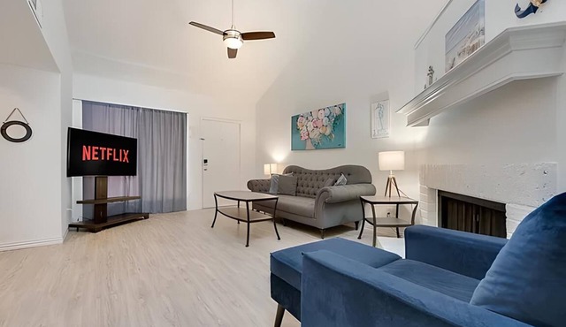Charming 1-bedroom apartment in marvelous Dallas with WiFi, AC
