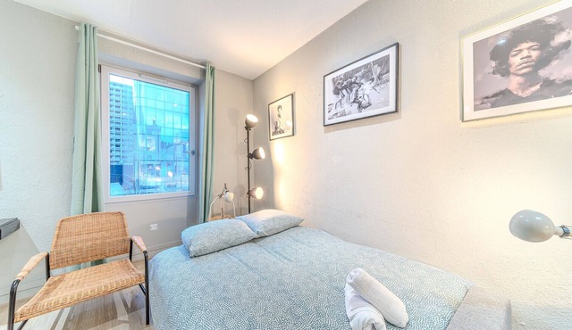 Charming 1-Bedroom Apartment Across from Halles Paul Bocuse & Part-Dieu