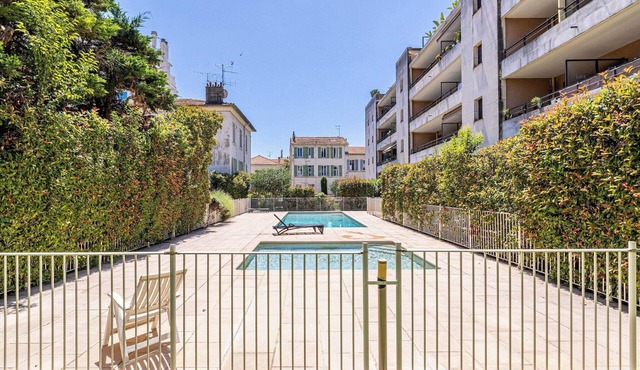 Charming 1 bedroom flat with balcony/pool - Cannes