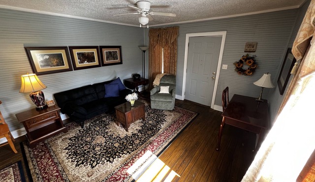 Charming 1-bedroom shotgun style house in historic downtown Natchez