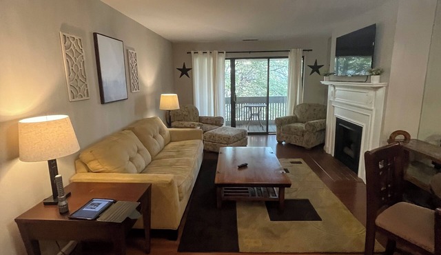 Charming 1-bedroom condo in delightful Creve Coeur with WiFi, AC