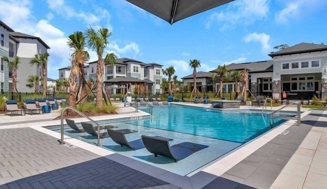 Charming 1-bedroom apartment with WiFi, fitness room in Jacksonville