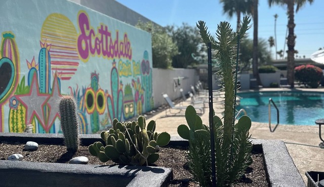 Charming 1-bedroom western themed condo in marvelous Old Town Scottsdale