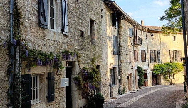 Charming 13th-century house in a medieval village in the heart of the Golden Triangle