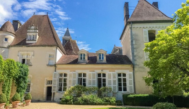 Charming 14th Century Village Chateau with gardens and outdoor pool