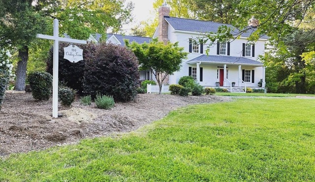 Charming 1875 Farmhouse 10-acre Retreat with Historic Barn & Pastoral Views
