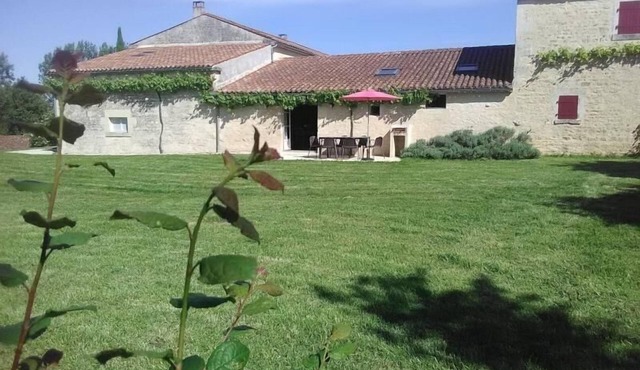 Charming 18th-Century Cottage with Pool, Terrace & Garden in the French Countryside