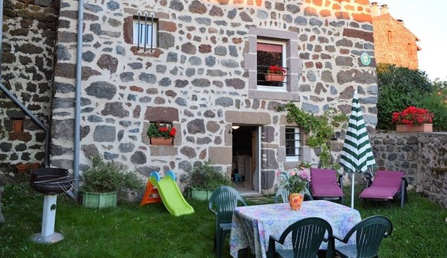 Charming 19th-Century Stone House with Kids Playground near Le Puy-en-Velay