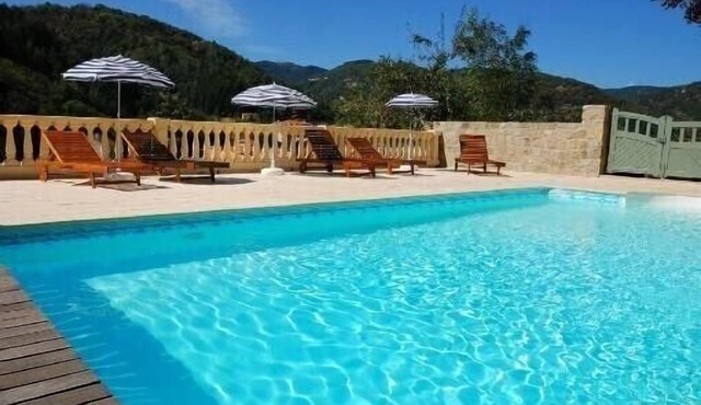 Charming 19th century house with heated swimming pool in Vals les Bains-Ardèche