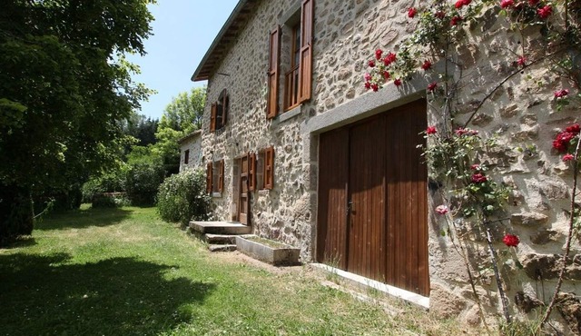 Charming 19th Century Stone House by a Brook, Near Medieval Village