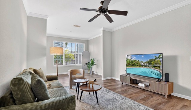 Charming 1BR 7 mins from UCF with fitness room and pool in lovely Oviedo