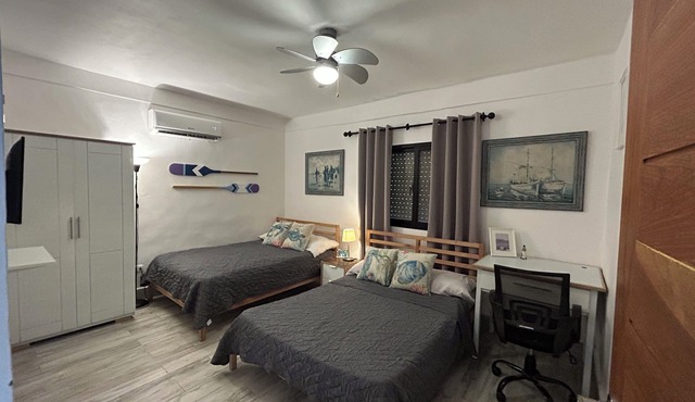 Charming 2-bedroom villa in wonderful Palmar de Ocoa with WiFi, AC