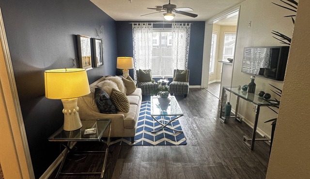 Charming 2-Bedroom 2-Bath apartment with amenities, a few minutes from NRG