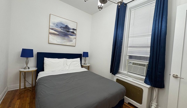 Charming 2-bedroom apartment with AC in vibrant New York