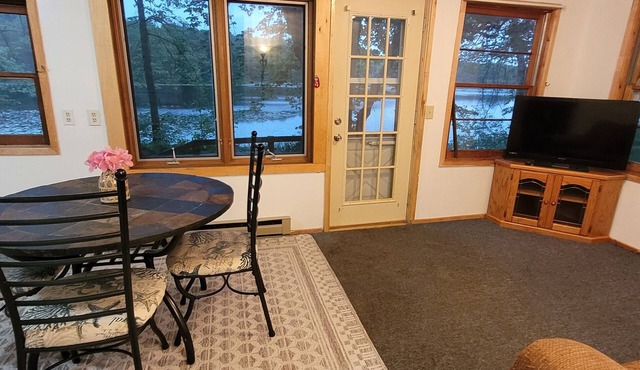 Charming 2-bedroom cabin, offering AC and WiFi for a delightful stay.