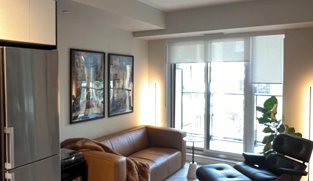 Charming 2-bedroom condo with WiFi, AC in nice Toronto