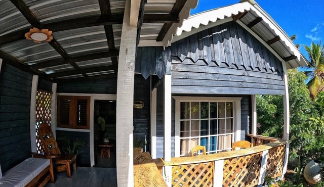 Charming 2-bedroom apartment in enchanting Punta Rucia with AC, WiFi